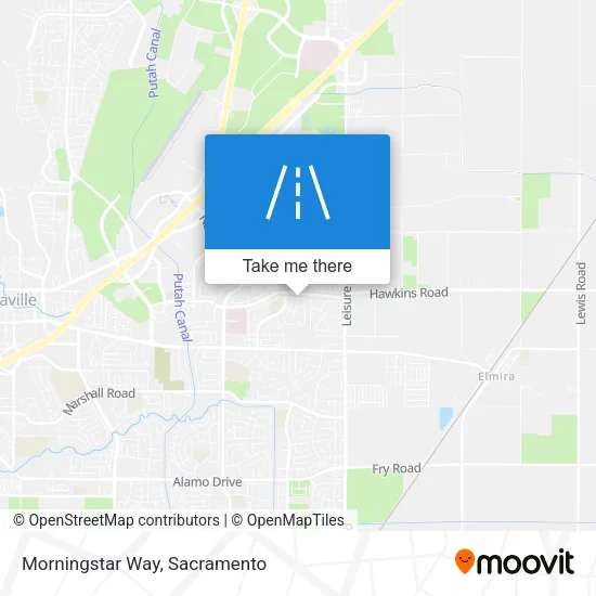 Mapa de Morningstar Way