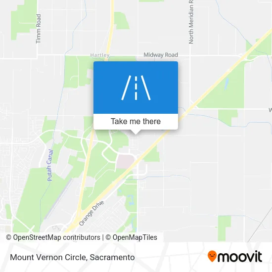 Mapa de Mount Vernon Circle