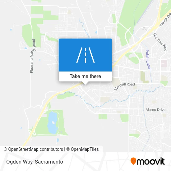 Ogden Way map