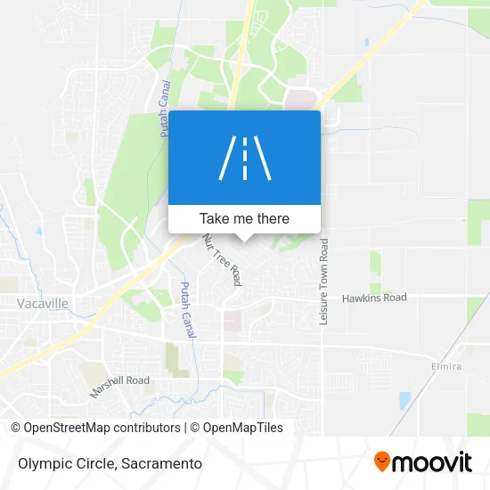 Mapa de Olympic Circle