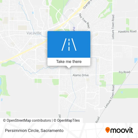 Persimmon Circle map