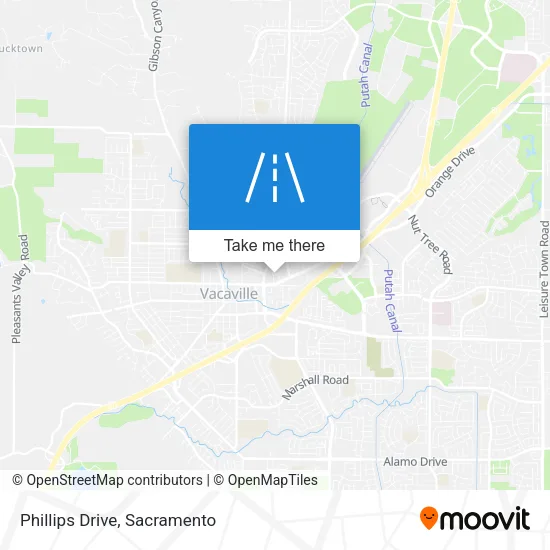 Phillips Drive map