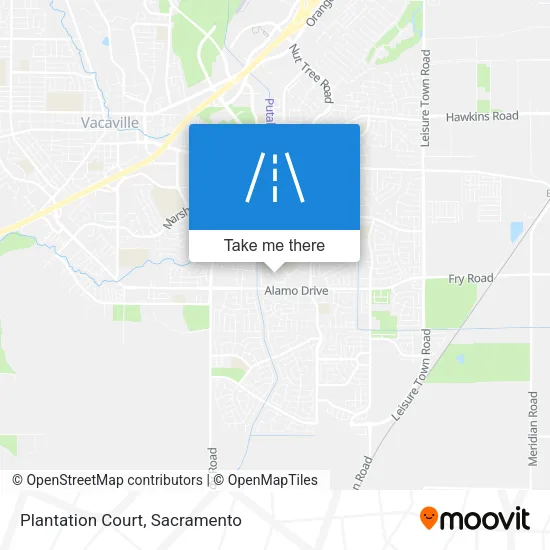 Plantation Court map