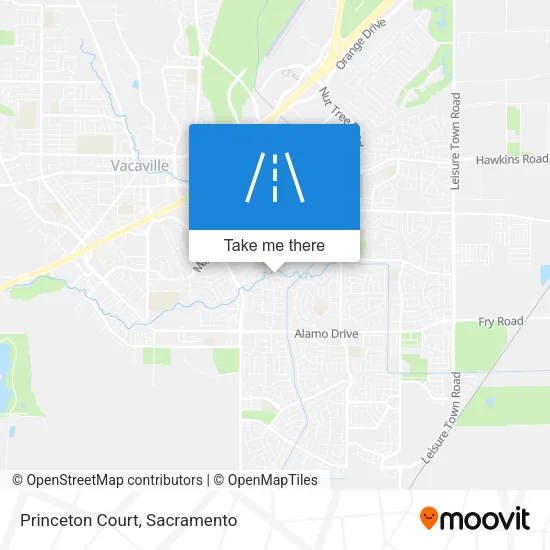 Princeton Court map