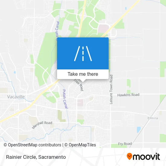 Mapa de Rainier Circle