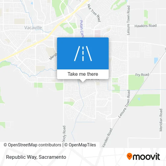 Republic Way map