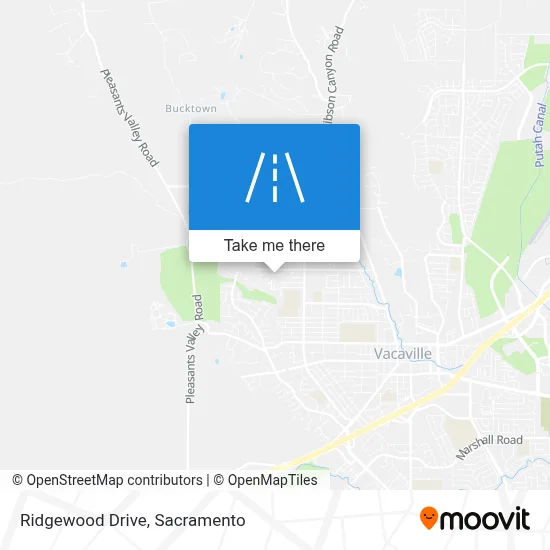Ridgewood Drive map