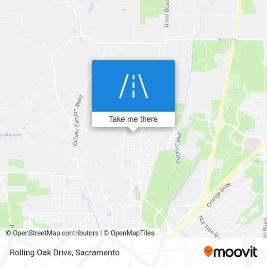 Rolling Oak Drive map