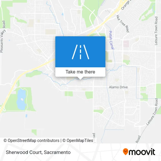 Mapa de Sherwood Court