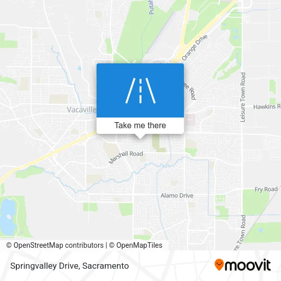 Springvalley Drive map