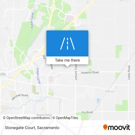 Mapa de Stonegate Court