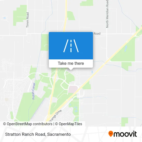 Mapa de Stratton Ranch Road