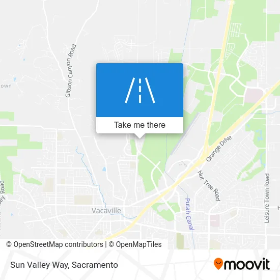 Sun Valley Way map