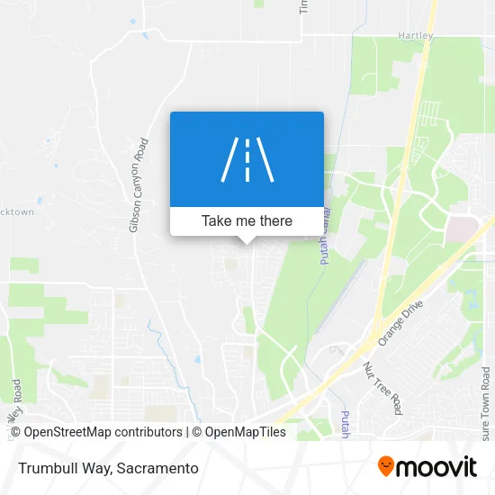 Trumbull Way map