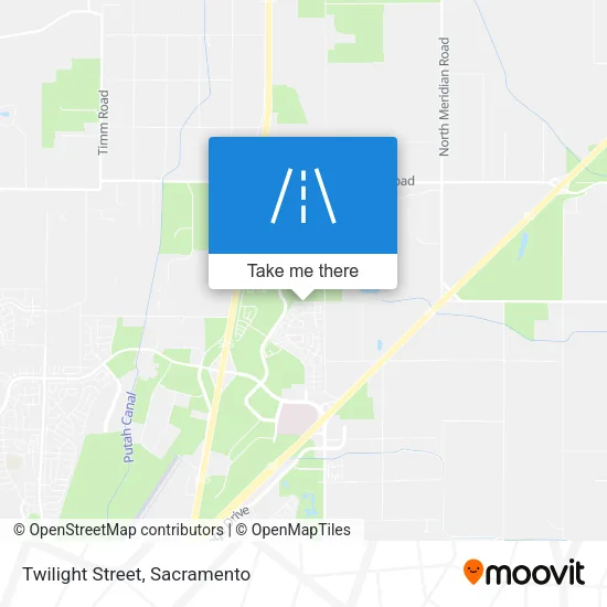 Twilight Street map