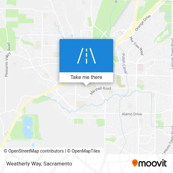Weatherly Way map