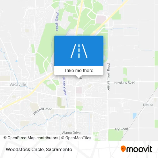Mapa de Woodstock Circle
