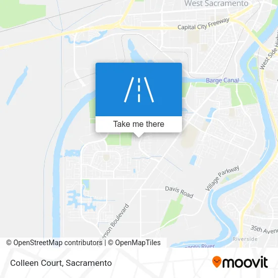 Colleen Court map