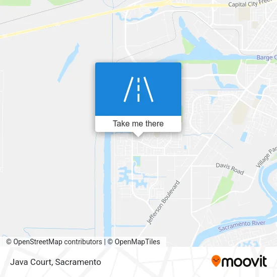 Mapa de Java Court