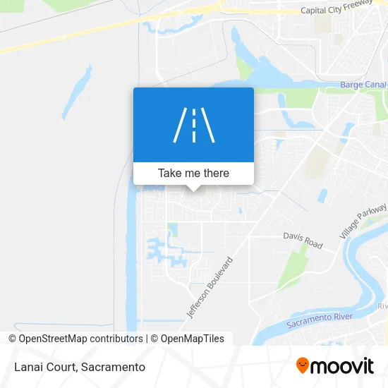 Lanai Court map