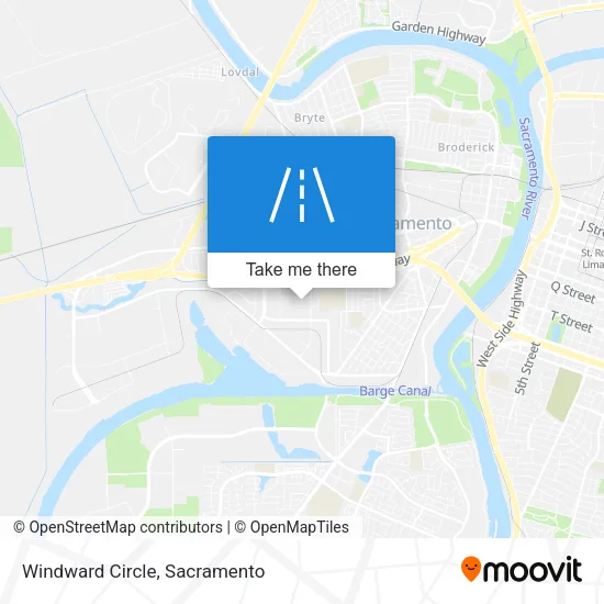 Windward Circle map