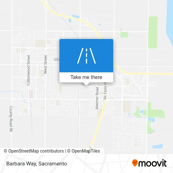 Barbara Way map