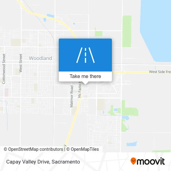 Mapa de Capay Valley Drive