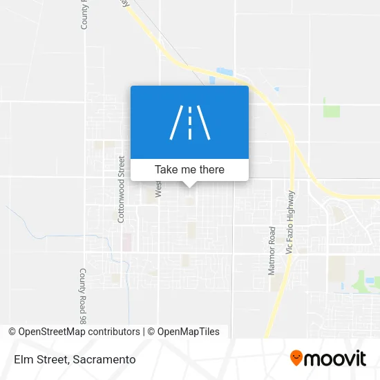 Elm Street map
