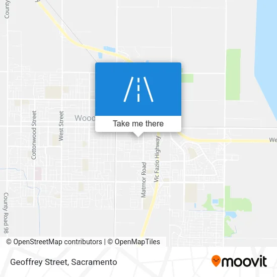 Mapa de Geoffrey Street