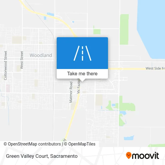 Mapa de Green Valley Court