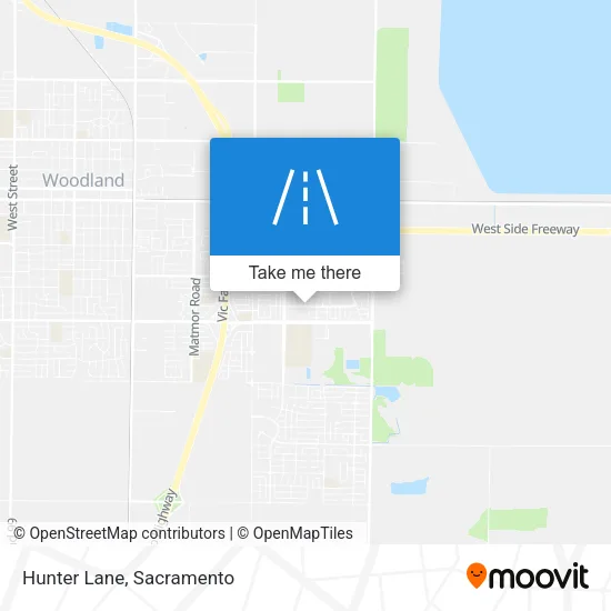 Hunter Lane map