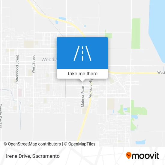 Irene Drive map