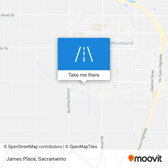 Mapa de James Place