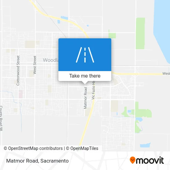 Mapa de Matmor Road