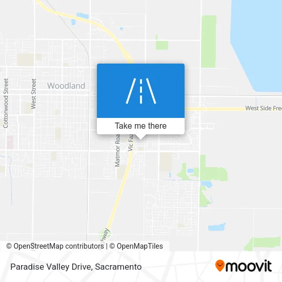 Mapa de Paradise Valley Drive