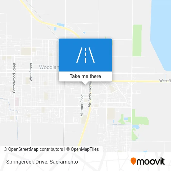 Springcreek Drive map