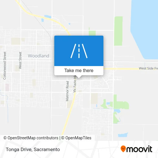 Mapa de Tonga Drive