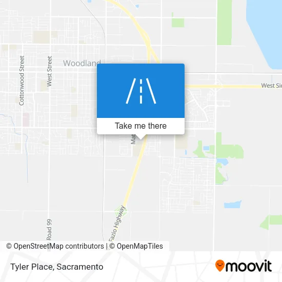 Tyler Place map