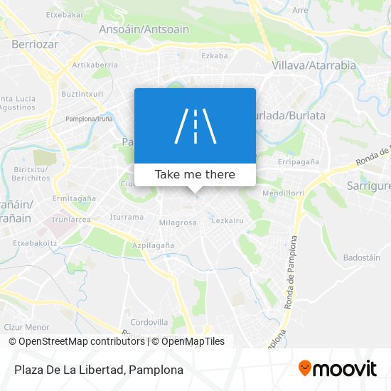 mapa Plaza De La Libertad