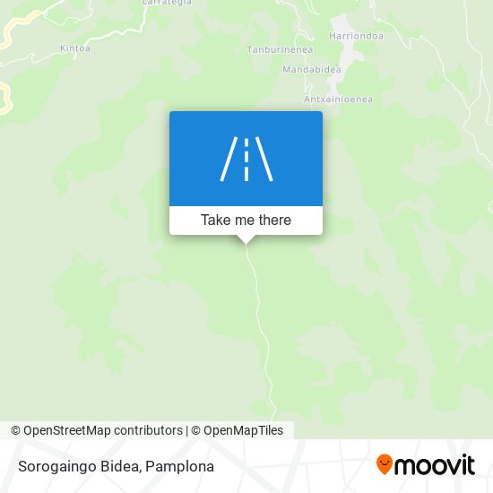 Sorogaingo Bidea map
