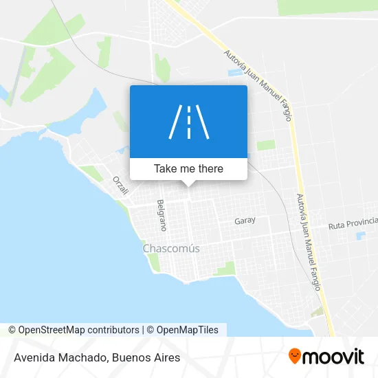 Avenida Machado map