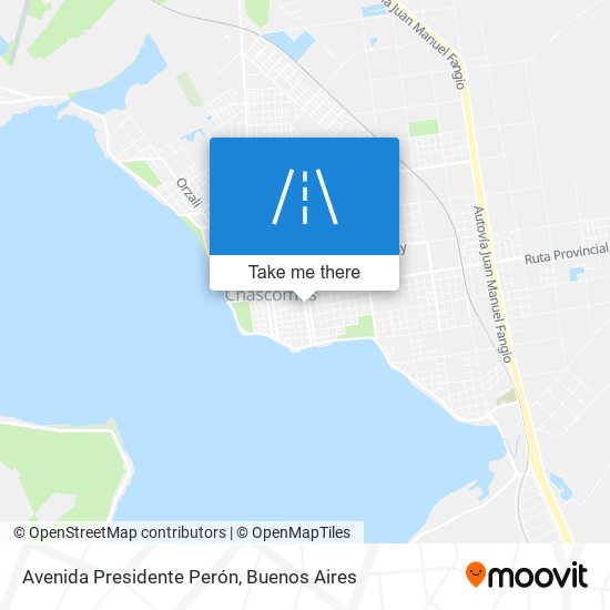 Avenida Presidente Perón map