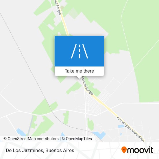 Mapa de De Los Jazmines