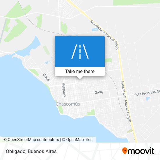 Mapa de Obligado