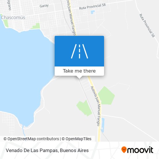 Venado De Las Pampas map