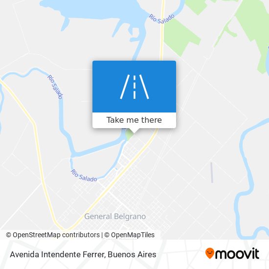 Mapa de Avenida Intendente Ferrer