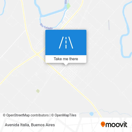Avenida Italia map