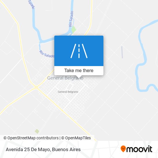 Avenida 25 De Mayo map