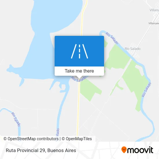 Ruta Provincial 29 map