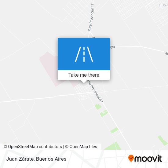 Juan Zárate map